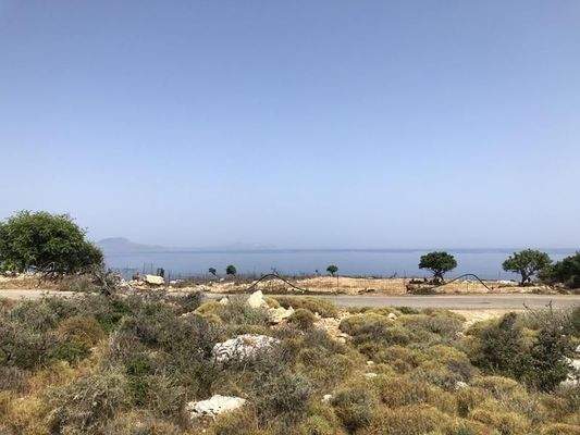 Kreta, Gerani: Erstklassiges Grundstück mit Meerblick nahe Rethymno zu verkaufen