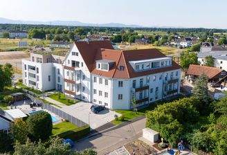 Luftaufnahme Rheinau