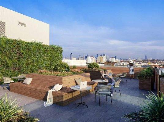 Gemeinschafts-Dachterrasse