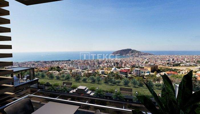 Apartments with Panoramic Sea View in Alanya Cikcilli