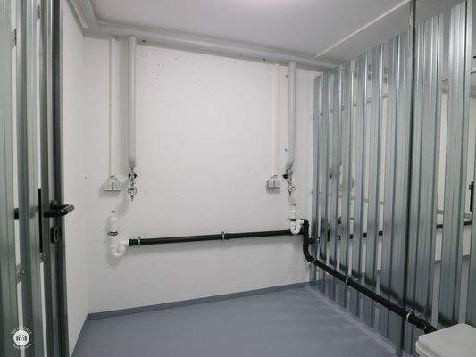 Waschmaschinenanschluss im Untergeschoss