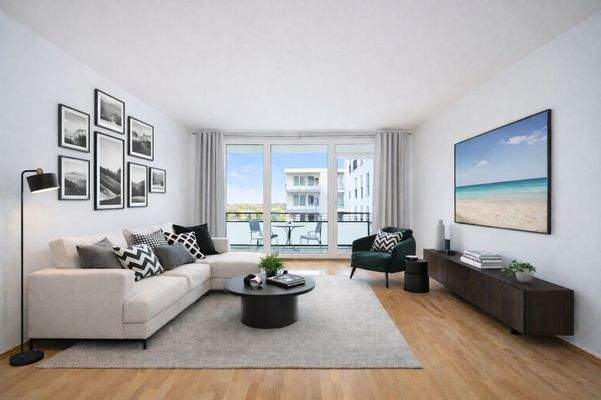 Wohnbereich möbliert