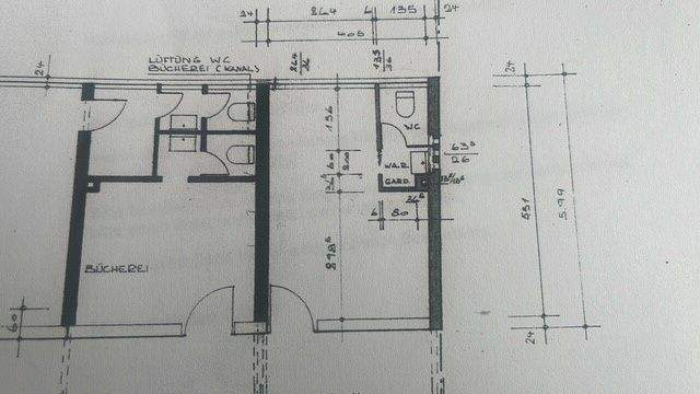 Grundriss Ladenlokal