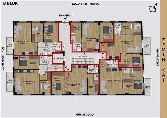 Apartments in Antalya Near the Sea and Shopping Centre