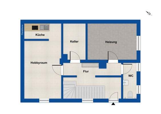 Grundriss - Erdgeschoss