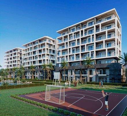 Flats in Complex with Ideal Location Antalya Altintas