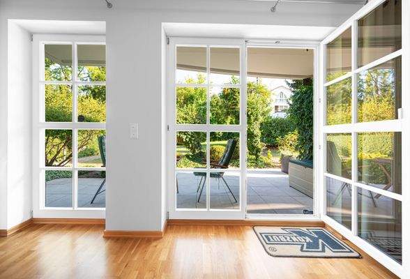 Ausgang auf die Terasse