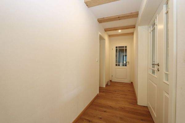 Der Flur im Erdgeschoss