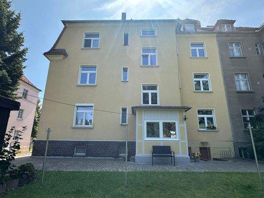 hofseitige Hausansicht