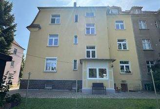 hofseitige Hausansicht