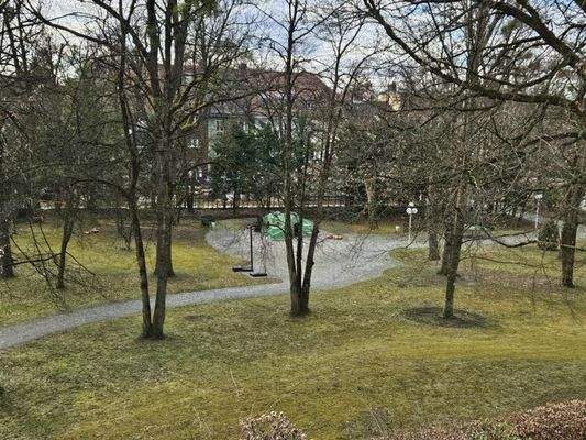 Ausblick von der Terrasse