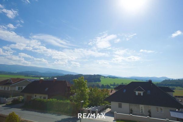 Ausblick aus dem Schlafzimmer