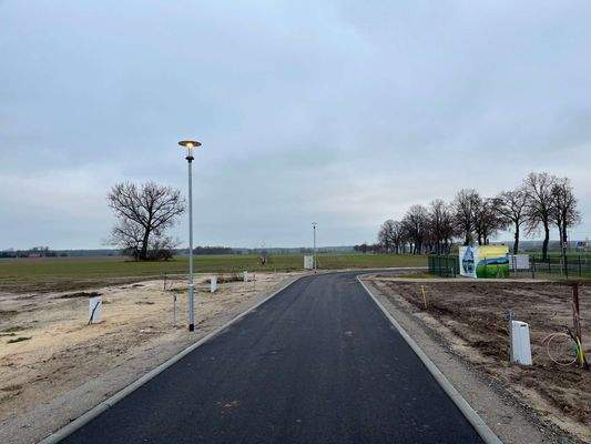 Baugebiet Ansicht west