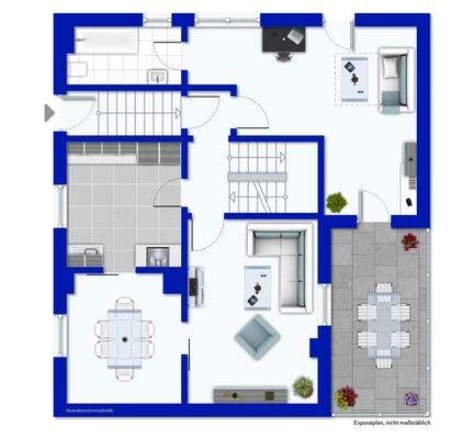 Grundriss Obergeschoss