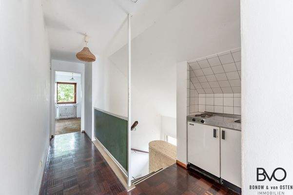 Separate Einliegerküche im Dachgeschoss