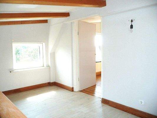 Raum im Spitzboden