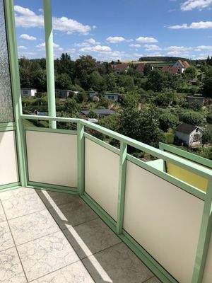 Ausicht vom Balkon