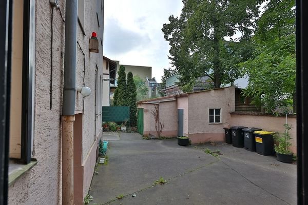 Blick zum Innenhof