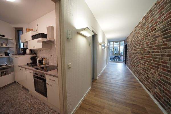 Flur und Gemeinschaftsküche