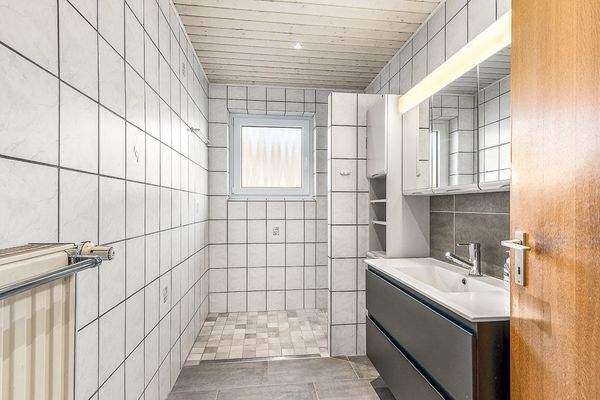 Duschbad im Erdgeschoss