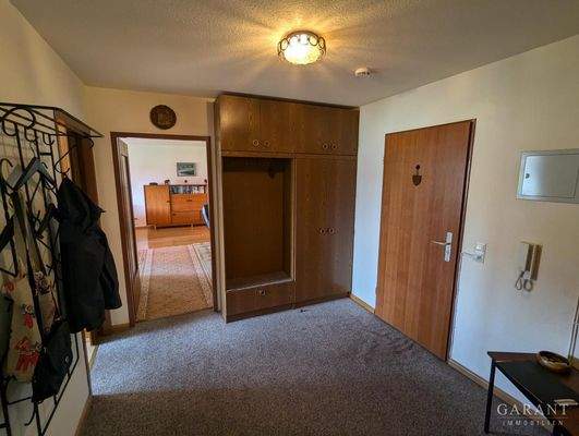 Eingangsbereich Garderobe