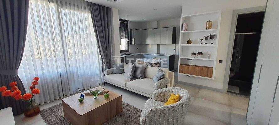 Flats for Sale in a Beachfront Complex in Bodrum Gümüşlük