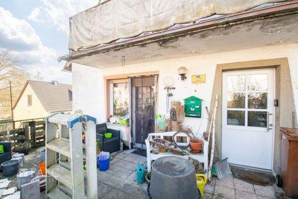 Terrasse / Eingangsbereich