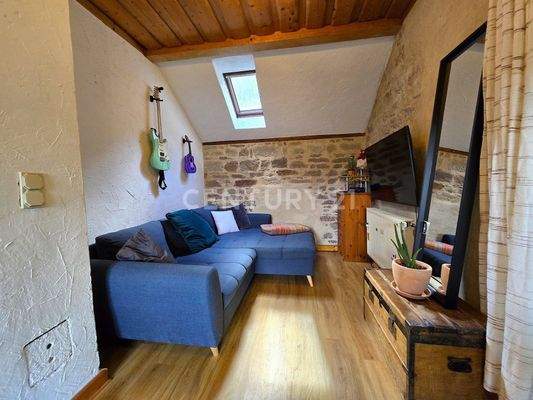 Gemütliches Wohnzimmer der Einliegerwohnung