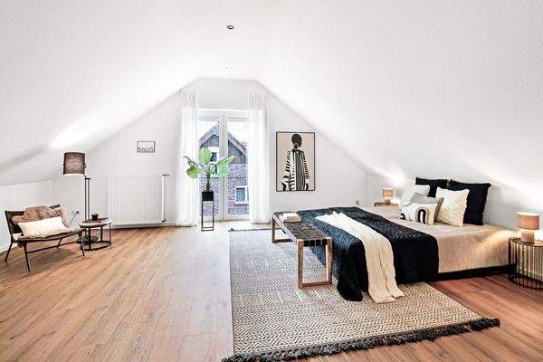 Studio im Spitzboden