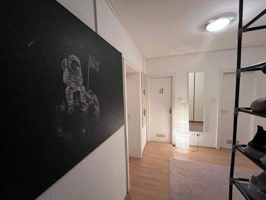 Flur vom Eingang aus