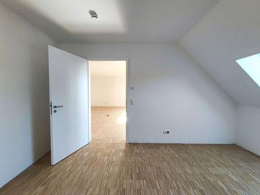 Schlafzimmer mit TV Anschlussdose