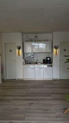 Küche/Wartebereich