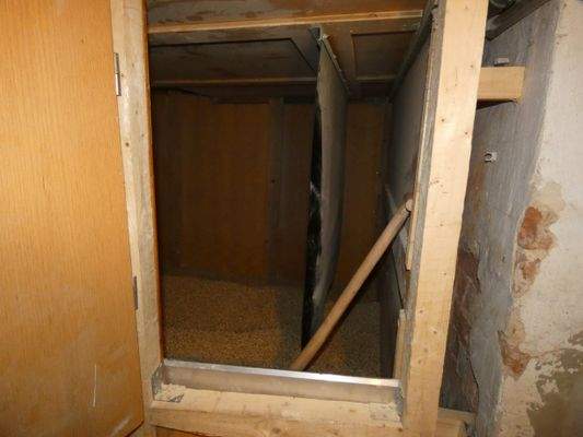 Pelletbunker - löschen