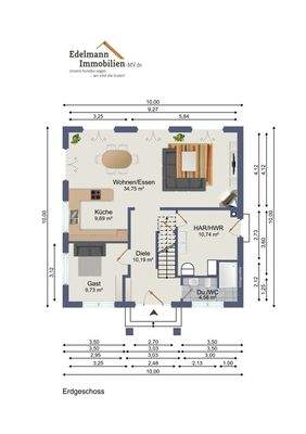 Grundriss Erdgeschoss