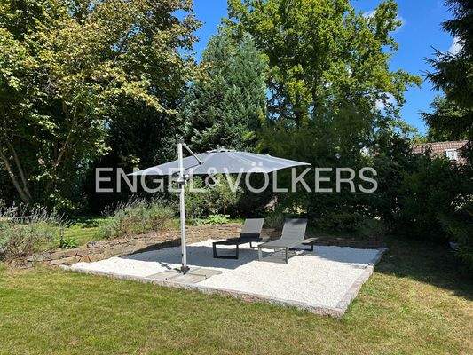 Chill out Area im Garten