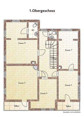 Grundriss Obergeschoss