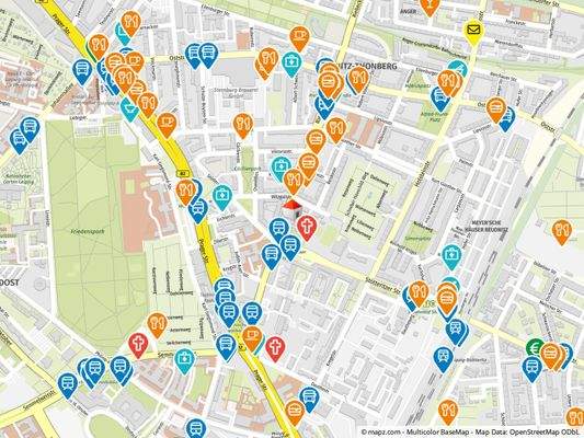 Geolyzer Kartenausschnitt