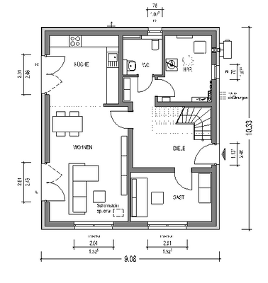 Grundriss EG