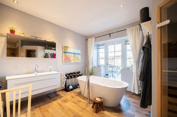 Vollbad freistehende Badewanne