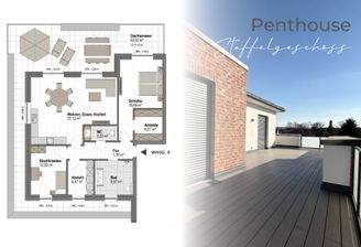 Ihr neues Zuhause: Penthouse der Extraklasse!