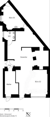 Grundriss, leicht abweichend