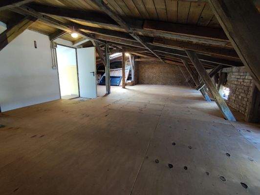 DG mit Dämmung im Boden