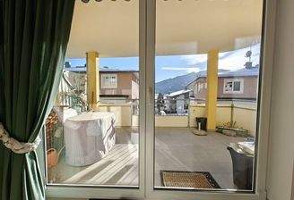 Blick auf den Balkon