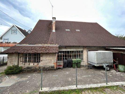 Scheune - Rückansicht