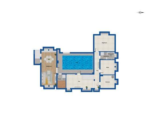 Grundriss Kellergeschoss