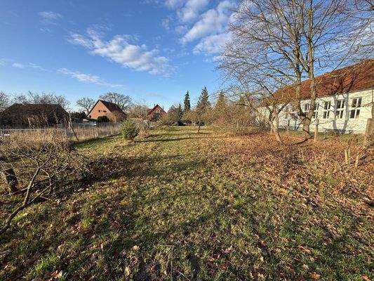 Blick Richtung Bauland