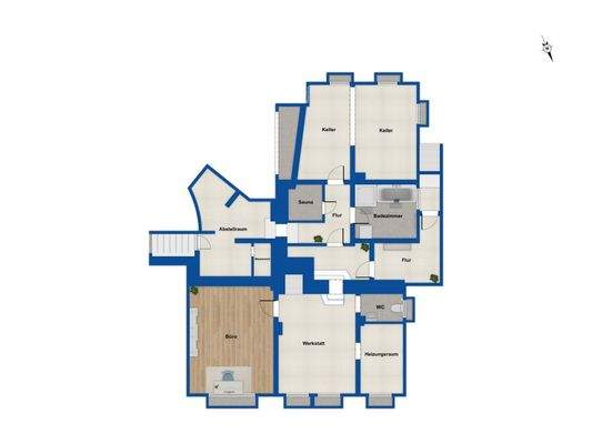 Grundriss Kellergeschoss