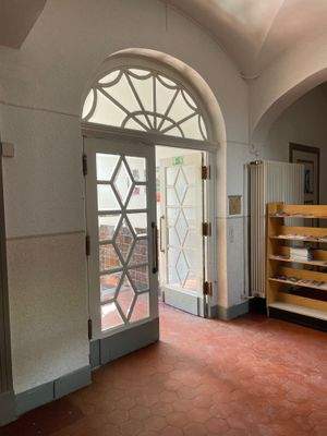 Windfangtür Innenseite