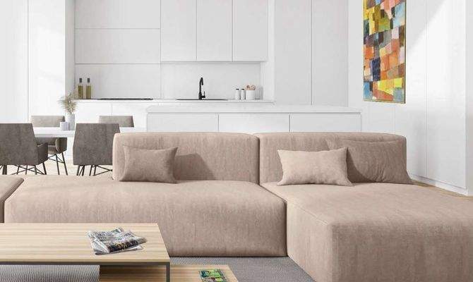 Unverbindliche Visualisierung Wohn- und Essbereich