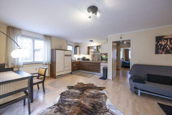 offener Wohn-/Ess- und Küchenbereich